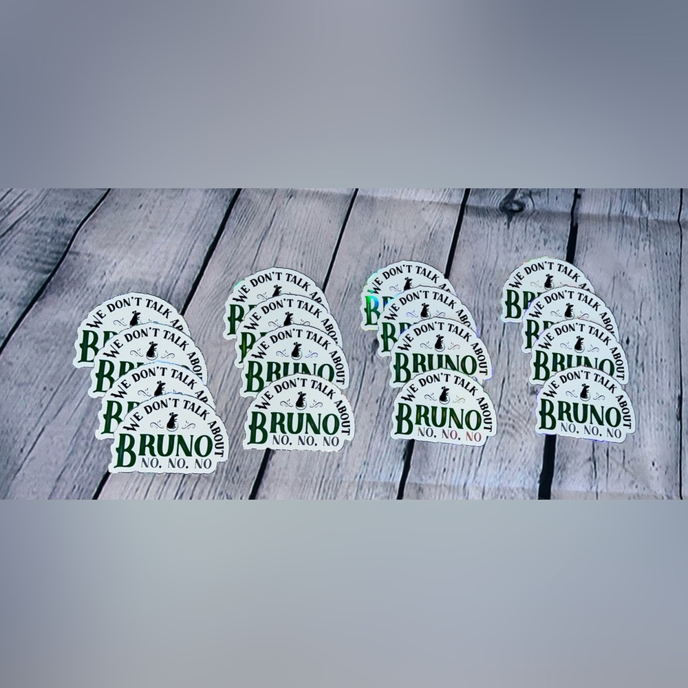 We Don’t Talk About Bruno Stickers - ENCANTO